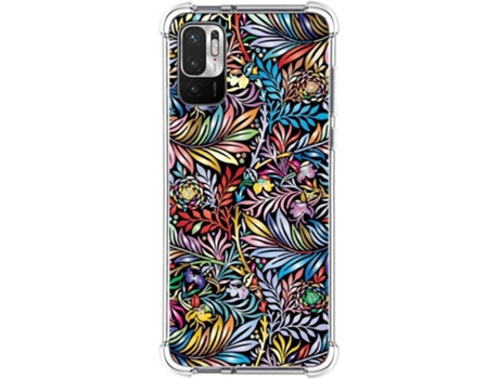 Carcasa Xiaomi Redmi Note 10 5G TUMUNDOSMARTPHONE Dibujos Antigolpes Flores 04 Multicolor
