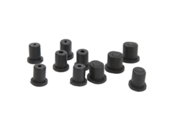 10 Piezas De Ajustador De Buje Rc De Plástico Negro, Pieza De Repuesto Resistente Al Desgaste Para Zd Racing 1/7 Ex-07