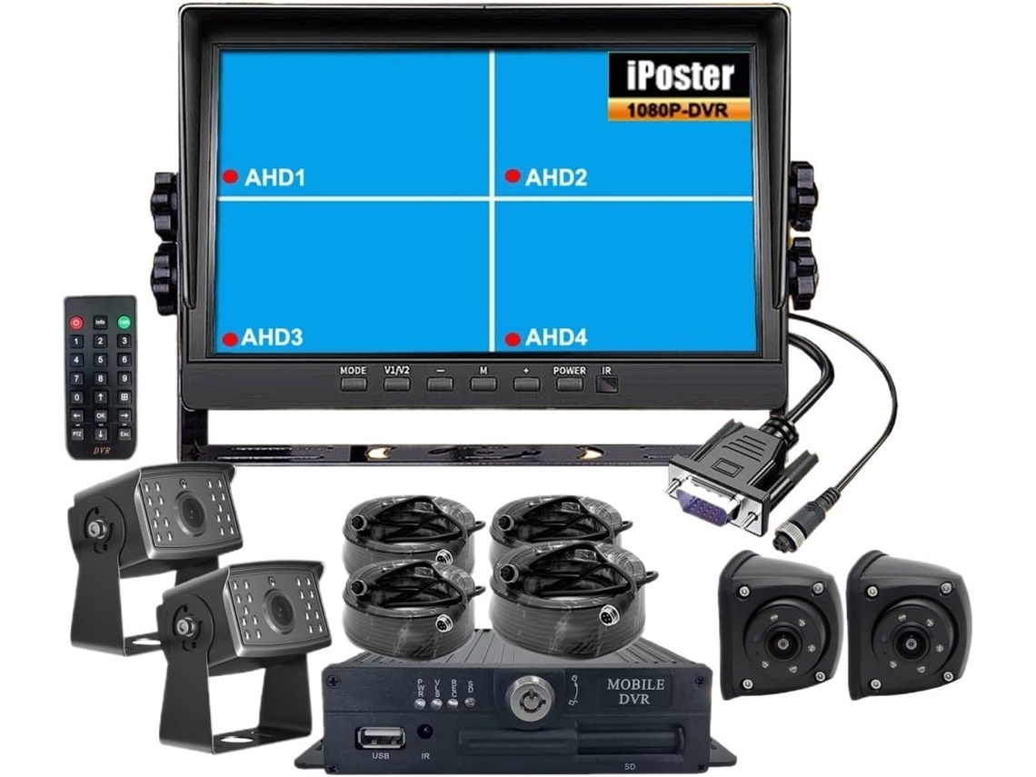 Para Autocaravanas/remolques/camiones/caravanas De Quinta Rueda/embarcaciones: Monitor Vga Con Pantalla