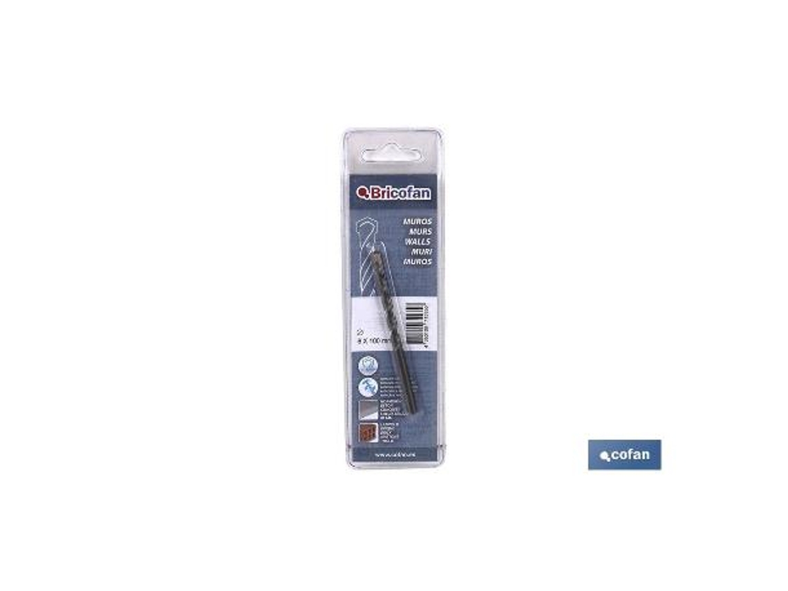 Bl 1 uds broca muros bricofan 13 x 150 mm