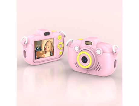 TRUMTW 502 Cámara Infantil Rosa Tarjeta 32G