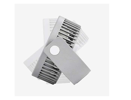 Ventilador de escritorio doble con flujo de aire fuerte Funcionamiento silencioso Mini ventilador USB portátil Circulador de aire Cabezal ajustable...