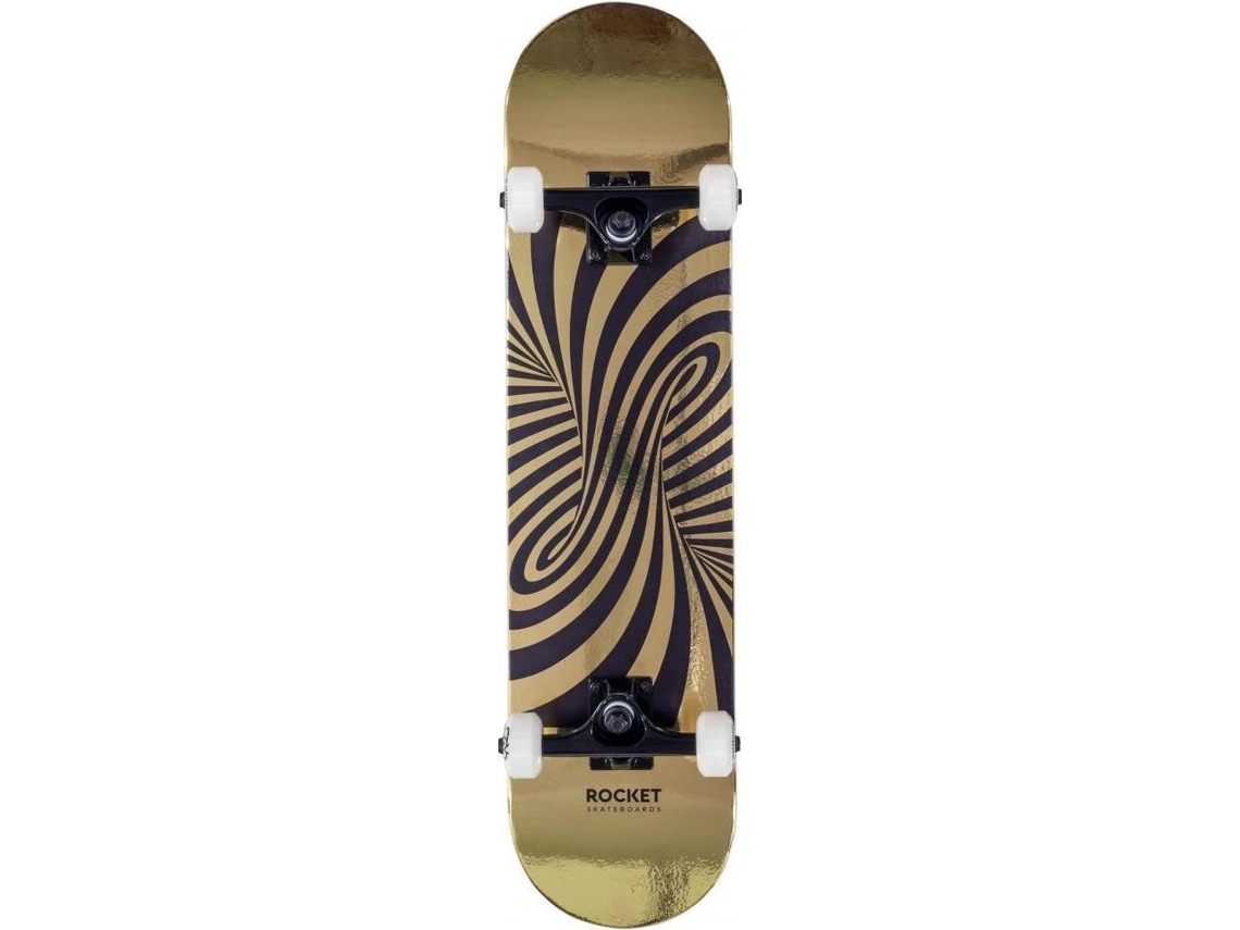 Patineta Rocket Warp Foil 8.0 ideal para principiantes y estilo confiable