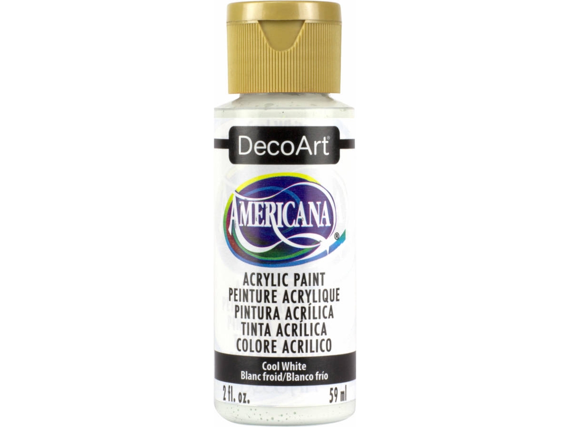 Pintura Acrílico AMERICANA Blanco Frío (59 ml)