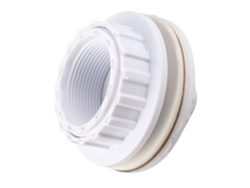 Conector de entrada de agua para piscina con boquillas y roscas giratorias de 360 grados