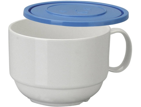 Taza LACOR con tapa 300ml