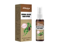 Herbal Black Hair Spray Covering Gray Hair Massage Moisturizing Hair Natural Black Hai
