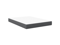 Maison Exclusive - Colchón De Cama Con Colchón Gris 160 X 200 Cm Tela