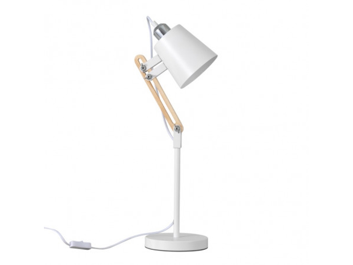 DUDECOR Lámpara De Mesa Antia Blanco