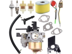 Gx160 Carburetor Kit For Honda Gx200 Gx168 Gx140 Gx120 5.5hp 6.5hp Engine Wp30x Water Pump High Pressure Cleaner Carb, With Mounting Gaskets