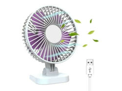 Ventilador Portátil KARMADALE Small Desk 40° Blanco