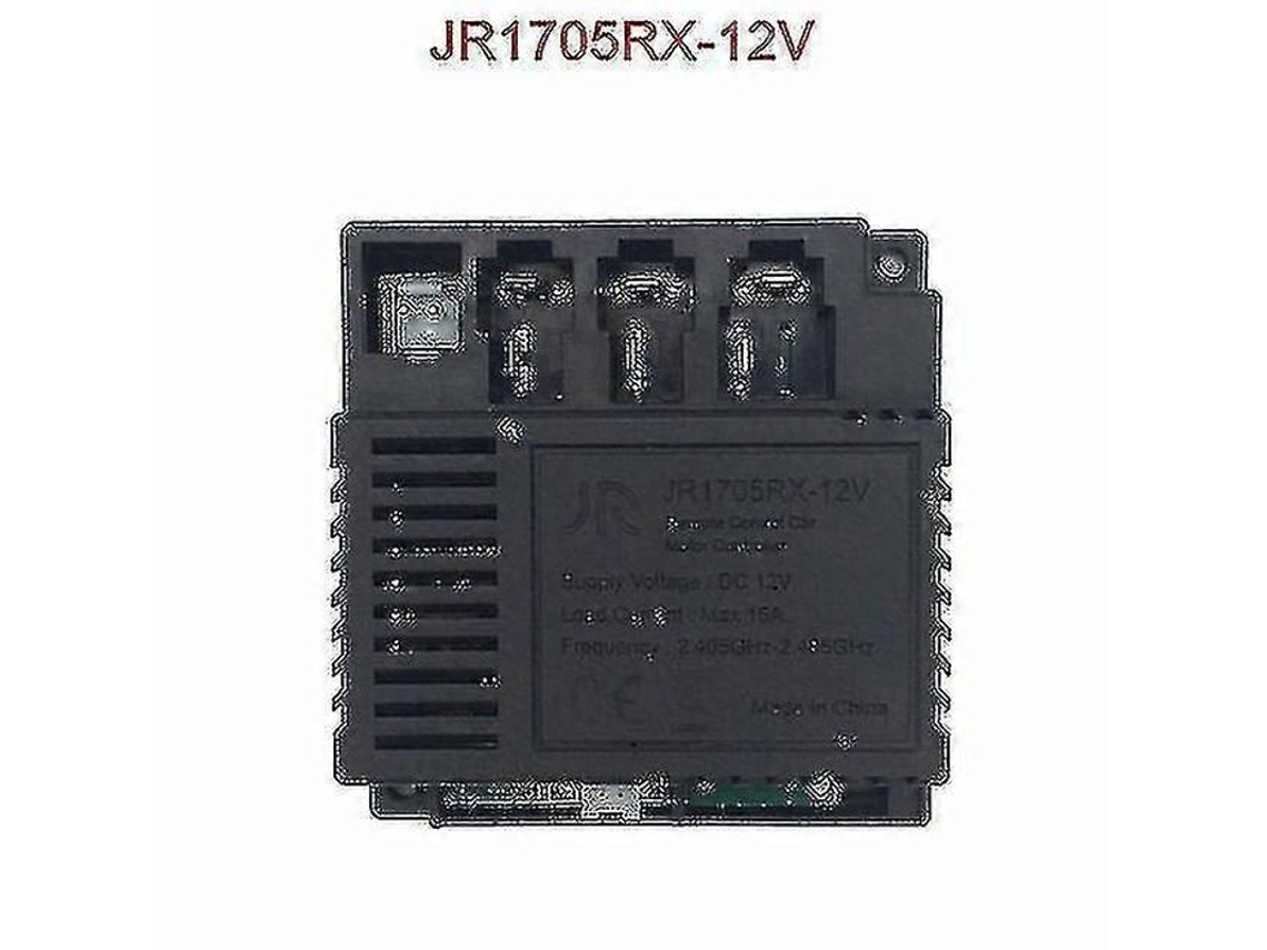 Receptor De Control Remoto Bluetooth Jr-rx-12v Para Coches Eléctricos Infantiles Con Arranque Suave, Compatible Con Jr1958rx/1858rx/1738rx.