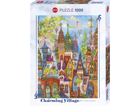 Puzzle 1000 Pcs Charming Village Red Arches (9 años)