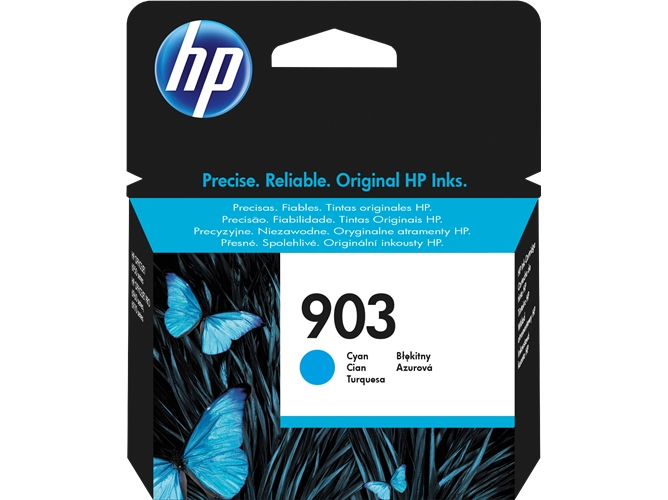 Cartucho de tinta HP 903 cian original (T6L87AE)