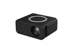 Proyector Mdug 4K 7500, 1080p 3D LED Mini Wifi Video Cine en Casa Cine Dz (Negro)