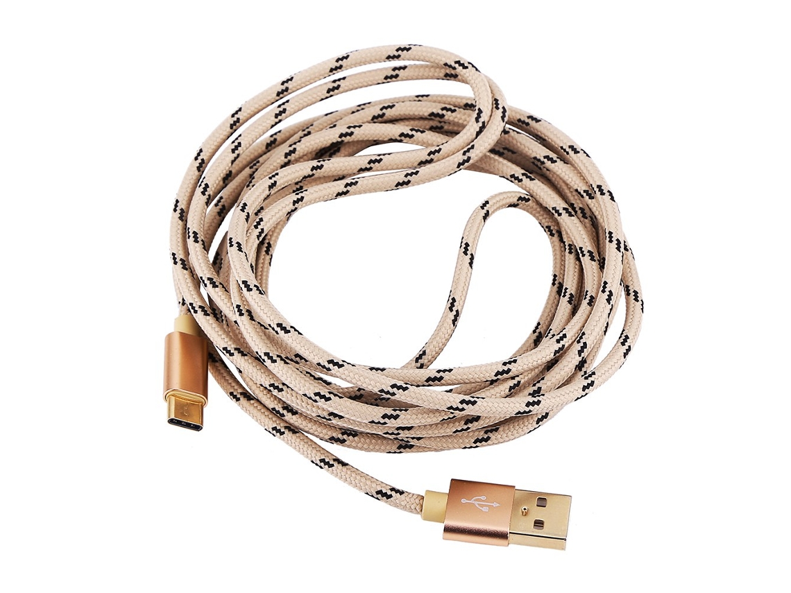 Cable De Datos (sincronización De Datos Y Carga De Super Velocidad) Tipo C Trenzado Usb3.1 0.5m-3m