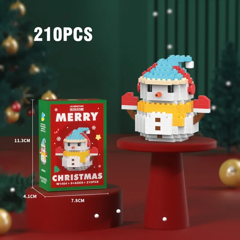 Microbloques De Construcción Para Decoración Del Hogar, Juego De Montaje Diy