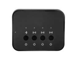 Adaptador De Áudio Bluetooth 4.0 3.5mm Fio E Sem Fio Divisor 1 Entrada 3 Saídas Compartilhamento De Música