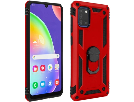 Carcasa Samsung Galaxy A31 AVIZAR Anillo Rojo