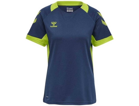 Camiseta de Mujer para Fútbol HUMMEL Lead Poly Verde (2XL)