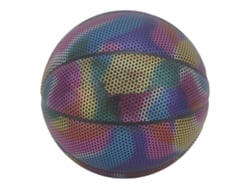 Balón De Baloncesto Reflectivo Tamaño 7 Luminoso Brillante Para Niños Y Adultos Interior Exterior Deep Dazzle