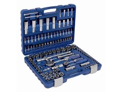 Juego de llaves de tubo y trinquete IRIMO de 1/2" y 1/4" (109 piezas)