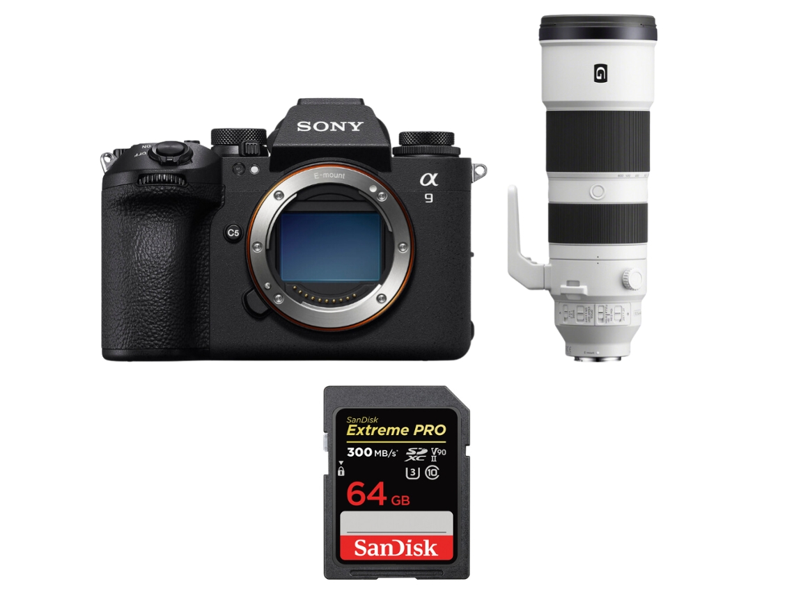 Sony A9 III + Fe200 600mm F/5.6 6.3G OSS + 1 Sandisk 64GB UHS II 300MB/s + Libro electrónico “20 consejos para fotos impresionantes”