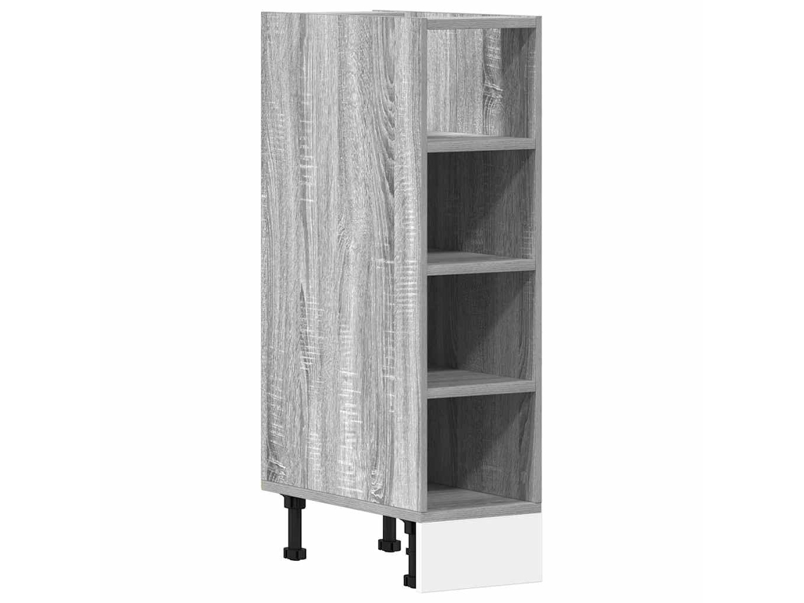 Maison Exclusive - Armario Bajo "riga" Gris Sonoma 20x44,5x81,5 Cm Madera De Ingeniería