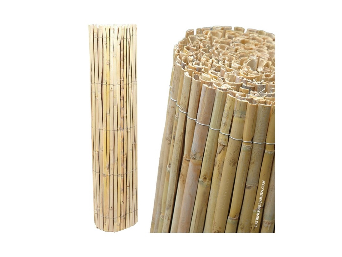 CAÑIZO natural partido JARDIN 1 x 5 m, útil para ocultación, delimitación o sombrajes.
