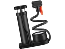 Bomba Manual Con Manómetro De Presión Preciso, Inflador De Neumáticos Para Scooters Y Motocicletas, Compacto Y Práctico Para Uso En Exteriores.