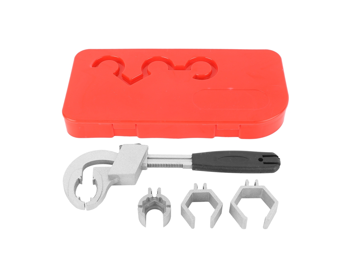 Llave Inglesa Universal Multifuncional Ajustable De Doble Cara Para Válvulas, Grifos Y Tuberías De Baño.