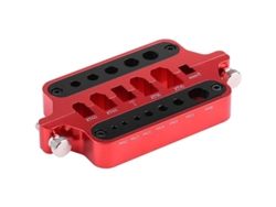 Herramienta multifuncional de aluminio para soldar y fijar conectores RC XT60 XT90 T Banana