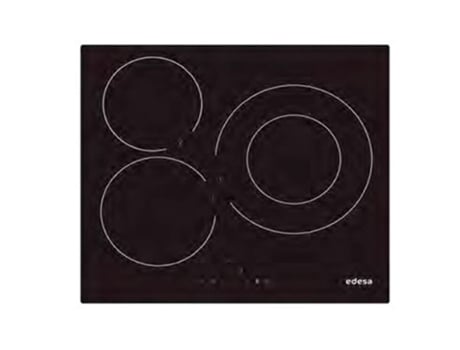 Placa de Inducción EDESA EIT-6328 R/A (Eléctrica - 60 cm - Negro)
