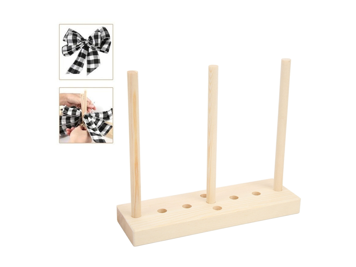 Ferramenta de Fabricação de Laço de Madeira Ajustável Portátil Kit Multiuso para Presentes e Decorações