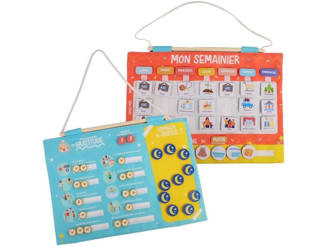 Calendario Semanal De Gratitud Montessori Para Niños