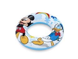 Flotador Hinchable para Niños de 3 a 6 Años BESTWAY 48 Cm Diseño de Mickey Mousse Doble Cámara de Aire