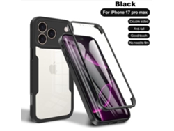 Protector de pantalla con funda antigolpes incluida para iPhone 17 DIGITALLAB (Negro)