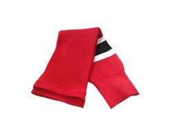 par de calcetines de hockey sobre hielo para deportes al aire libre, unisex, para entrenamiento de piernas, calcetines de hockey sobre hielo Mdug (rojo, S)