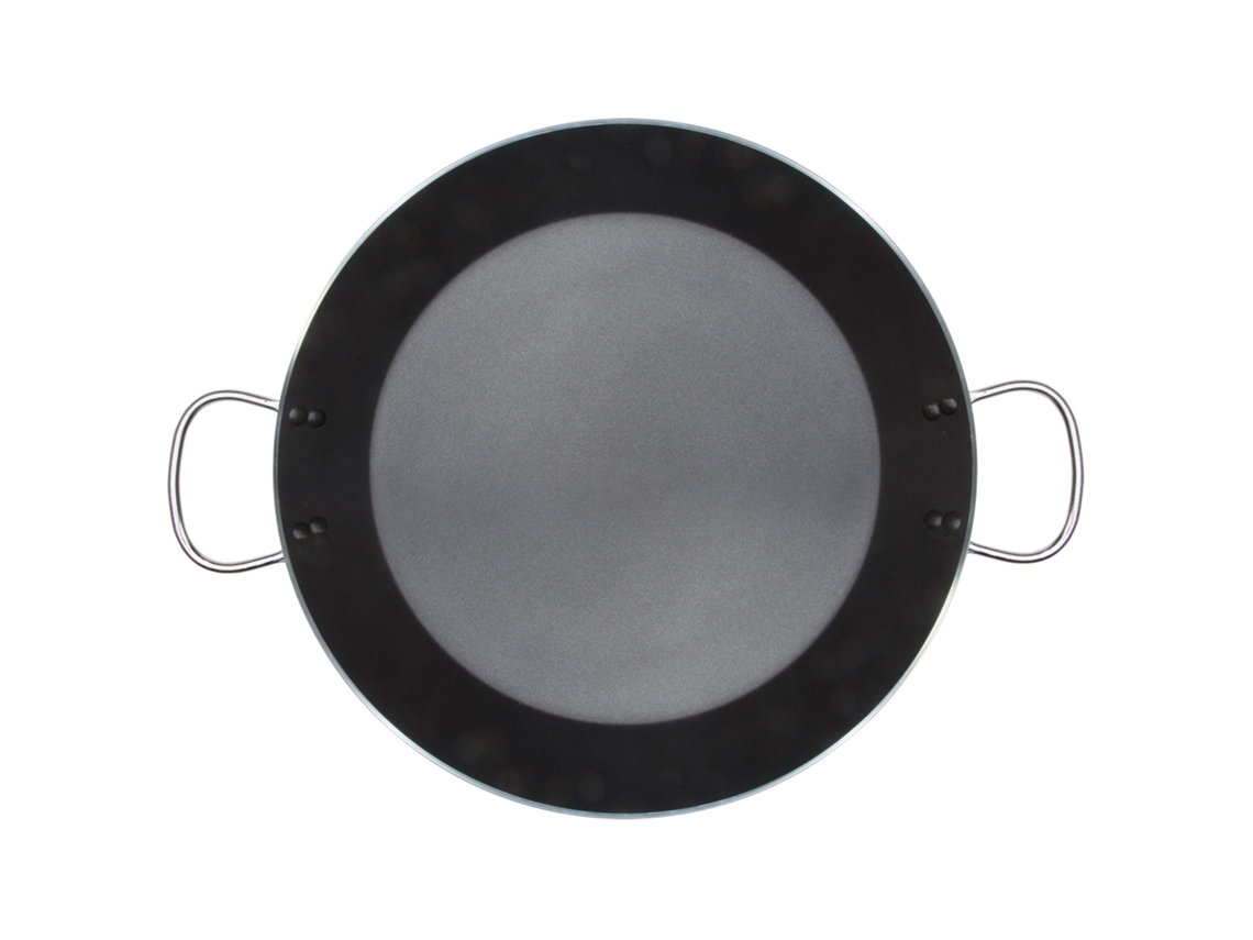 Paellera Inducción Antiadherente WECOOK(42 cm - Aluminio Prensado - Negro)