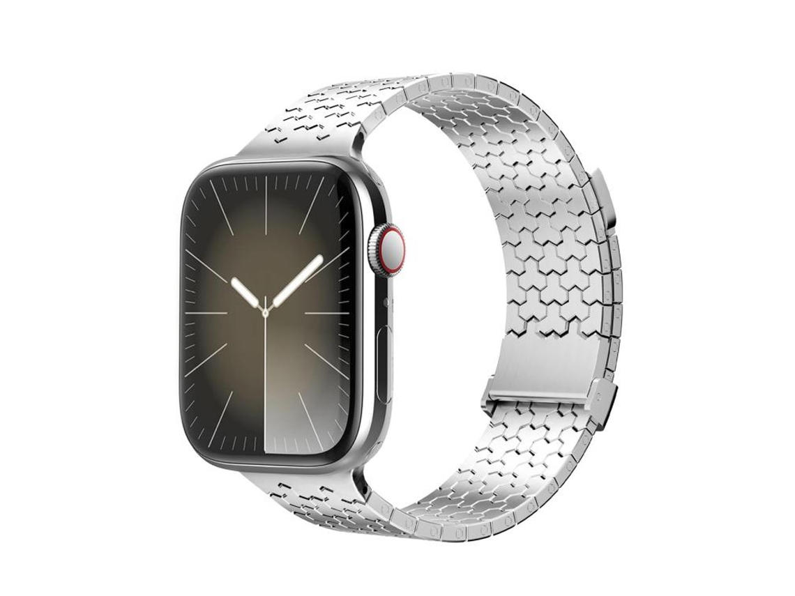 Correa para Apple Watch de 42/41/40/38 mm - Acero inoxidable con cierre magnético doble en forma de Y