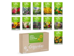 Paquete de Semillas de Flores Comestibles - 11 Tipos - ORGANIFER