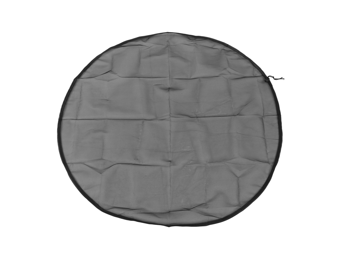Tapa De Malla De Poliéster Para Cubo De Lluvia Con Protector De Cuerda Elástica Para Jardín Y Patio.