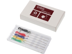 Juegos De Agujas Desechables Para Coser, Hilos De Colores, Kit Práctico