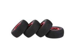 4 Neumáticos Austar Ax-3008 De 108 Mm Con Llanta Para Camión De Carreras Rc Corto A Escala 1/10