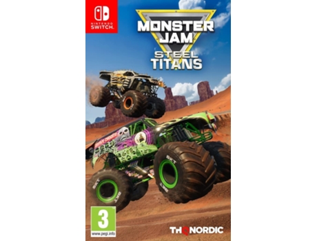 Juego Monster Jam Steel Titans Nintendo Switch