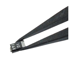 Pinzas De Plástico Pps - Punta Fina Recta - Cuerpo De Acero Inoxidable - Seguras Contra Descargas Electrostáticas (esd)