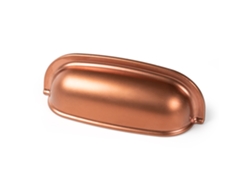 Tirador Para Muebles En Abs Distancia Entre Ejes De 64 Mm Acabado En Cobre Mate Juego De 36 Piezas