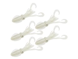 Danu26-5 Piezas Señuelo Pulpo Suave Luminoso Para Pesca En Salada Oceánica, Aprox. 18cm/7.1in