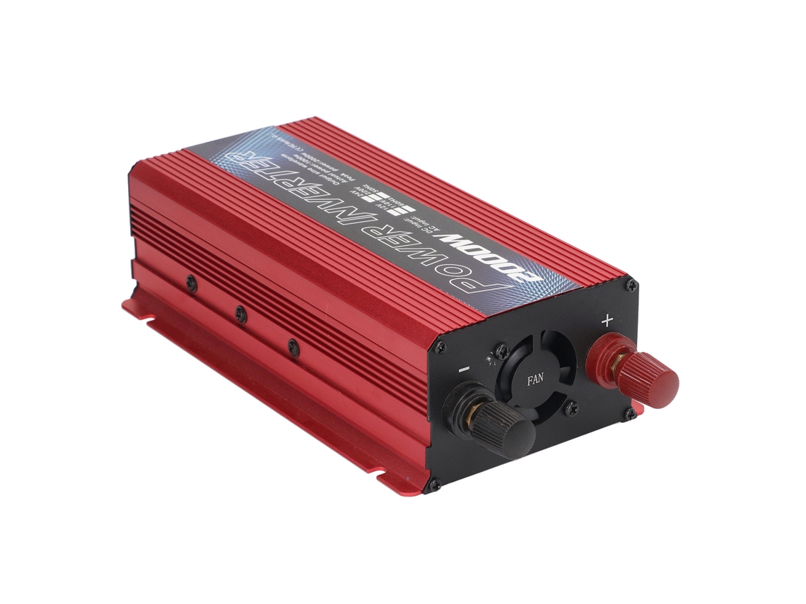 Inversor solar universal de aluminio de 2000 W, bajo ruido, ondas sinusoidales modificadas para múltiples cargas.