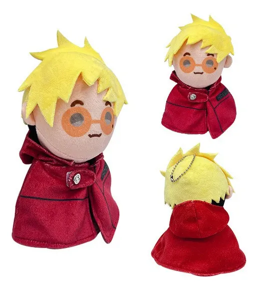 Muñeco Trigun Stampede. Peluche de cumpleaños de Solo 16cmvayotoy.